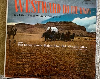 Westward Ho The Wagons Record VINYL LP