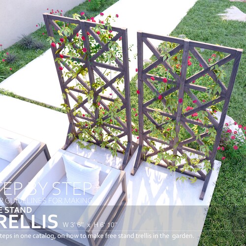 TRELLIS Plans 7ft / Stepbystep Instructions Digital Etsy UK