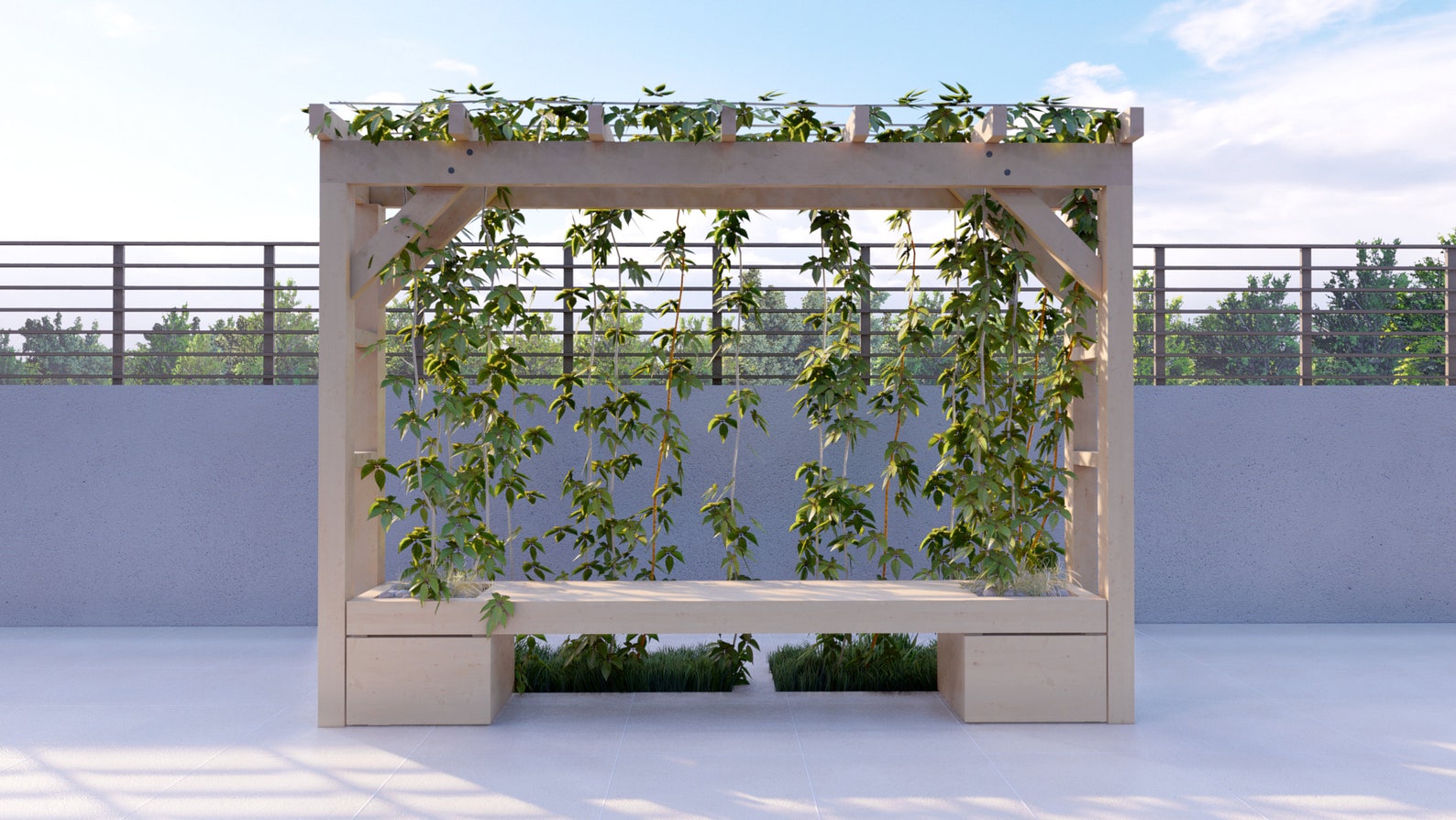 ARBOR BENCH Plans 9 7 X 1 6 / Stepbystep Instructions Etsy