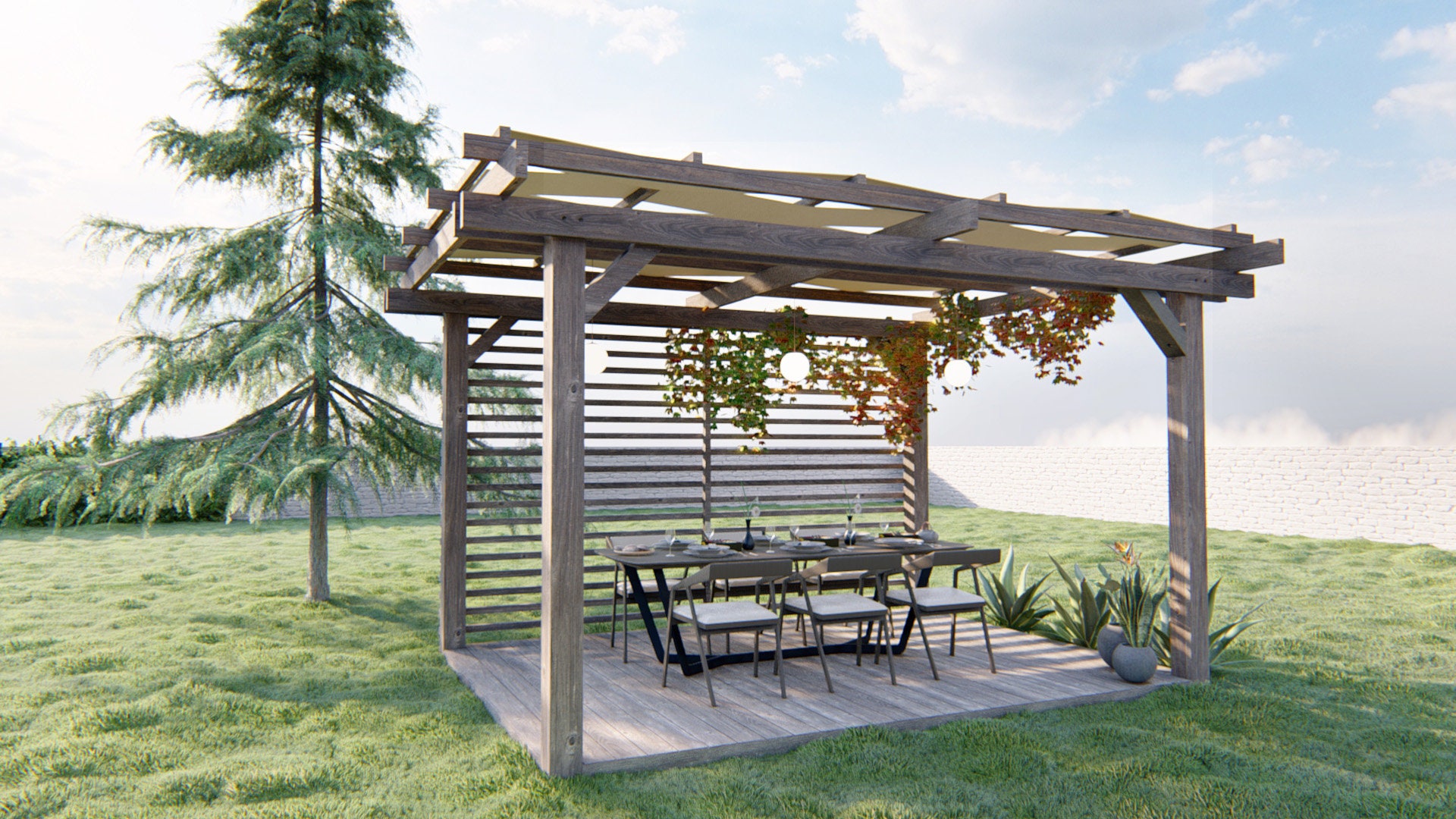 CUSTOM DESIGN PERGOLA | Etsy