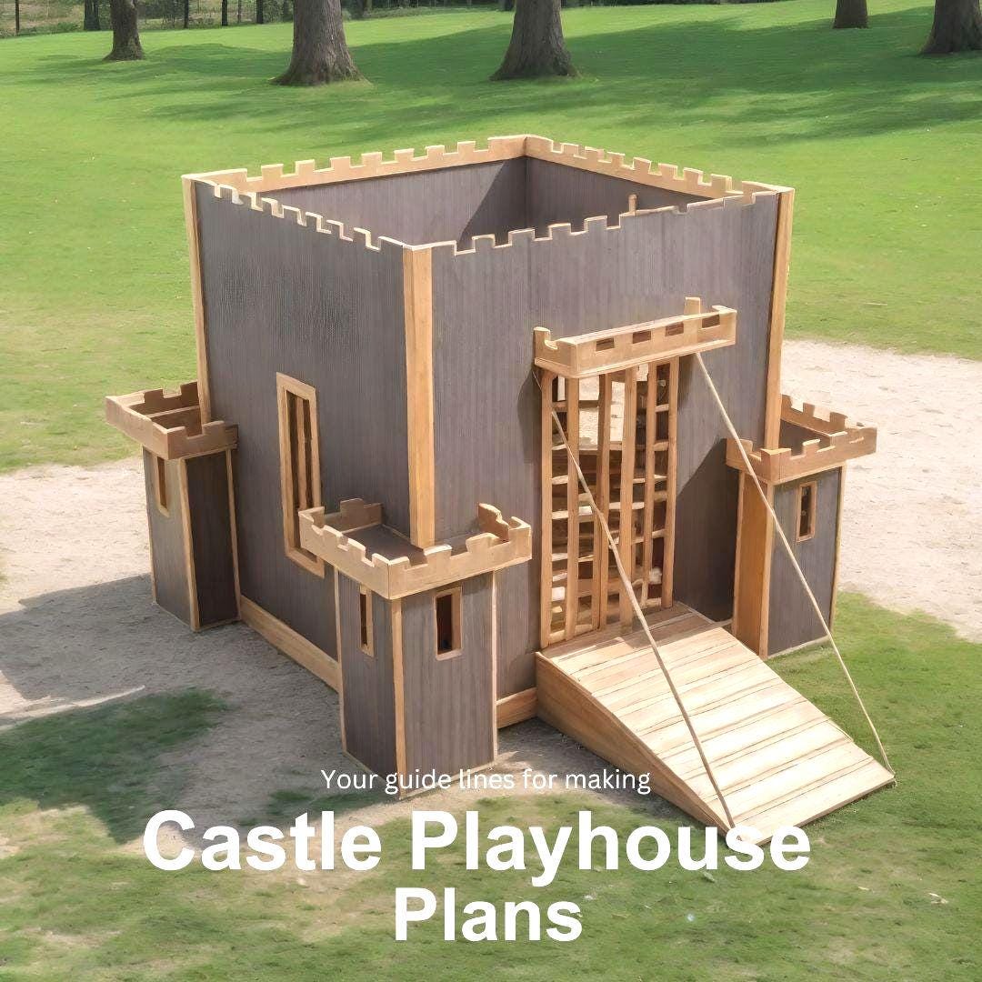 Little Knight's Castle Playhouse Charming Small Castle for