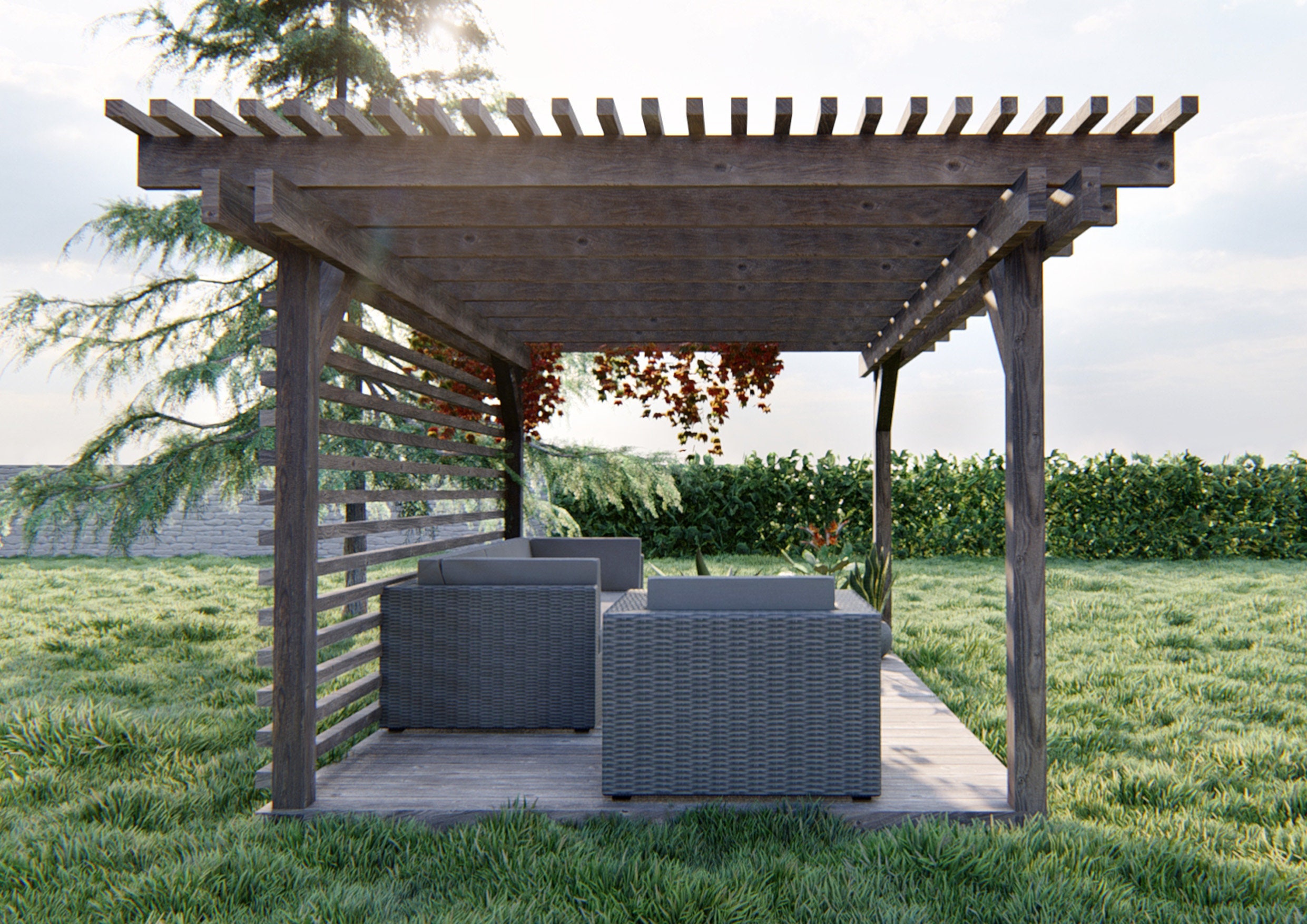 PERGOLA PLANS Etsy