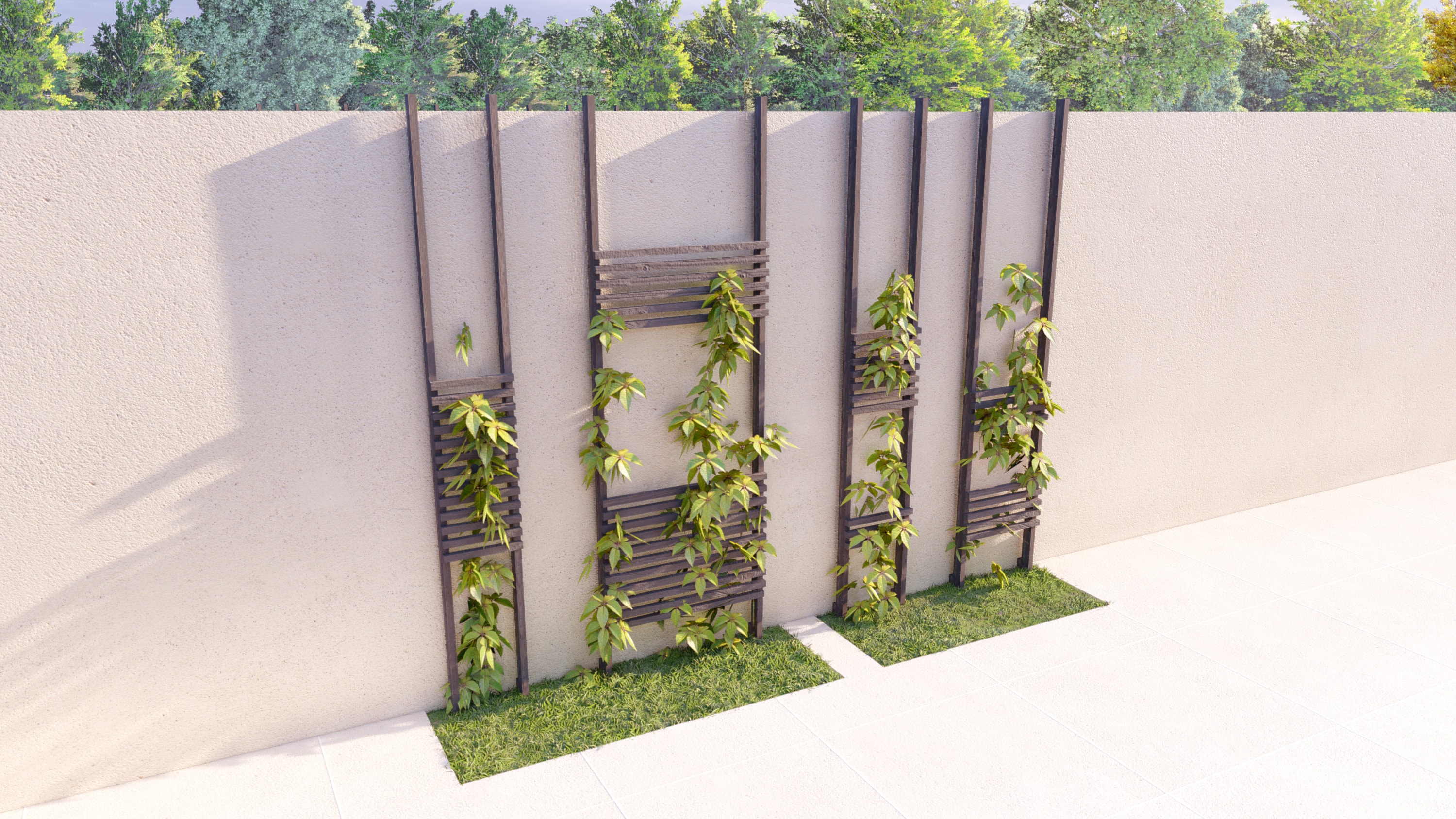 TRELLIS plans 7ft / step-by-step instructions / digital download / PDF file