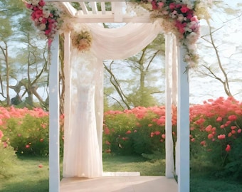 Wedding arbor plans, digital download, PDF file