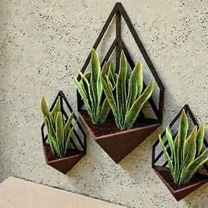 Planter plans, Wall hanging planter, PDF (digital download)