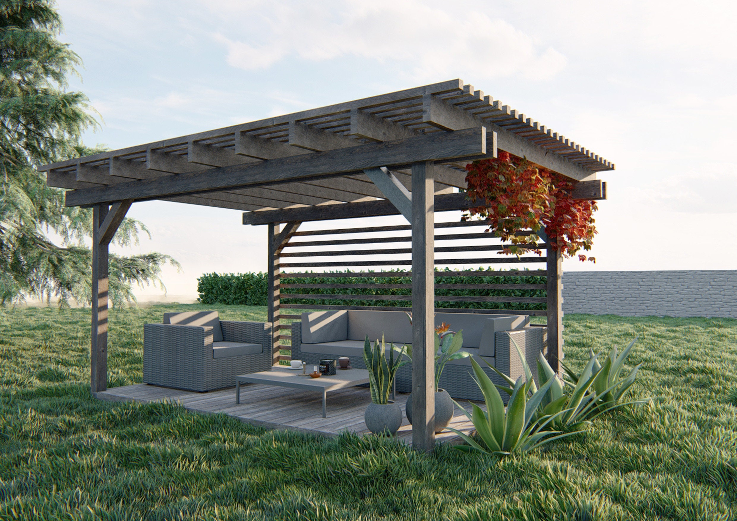 PERGOLA PLANS Etsy