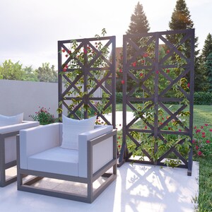 Trellis plans 3 6 x 6 10 / step-by-step instructions, digital download, PDF format image 2