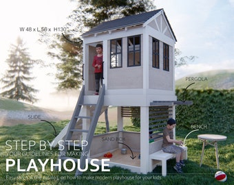 COTTAGE PLAYHOUSE PLANS