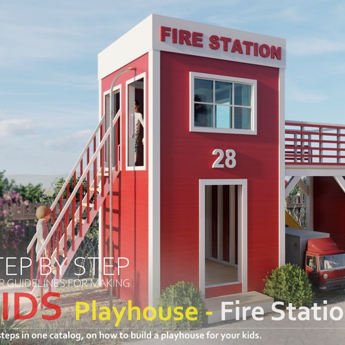 Camper Playhouse Plans Etsy