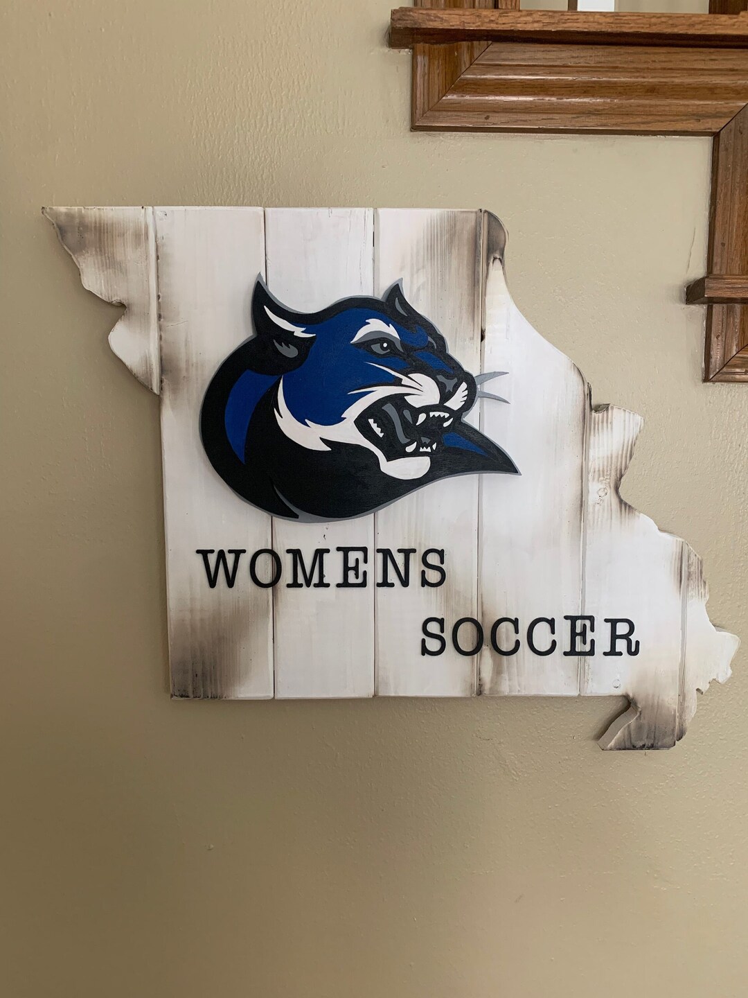Customizable Handmade Wooden Sports Signs Choose Your Theme Etsy
