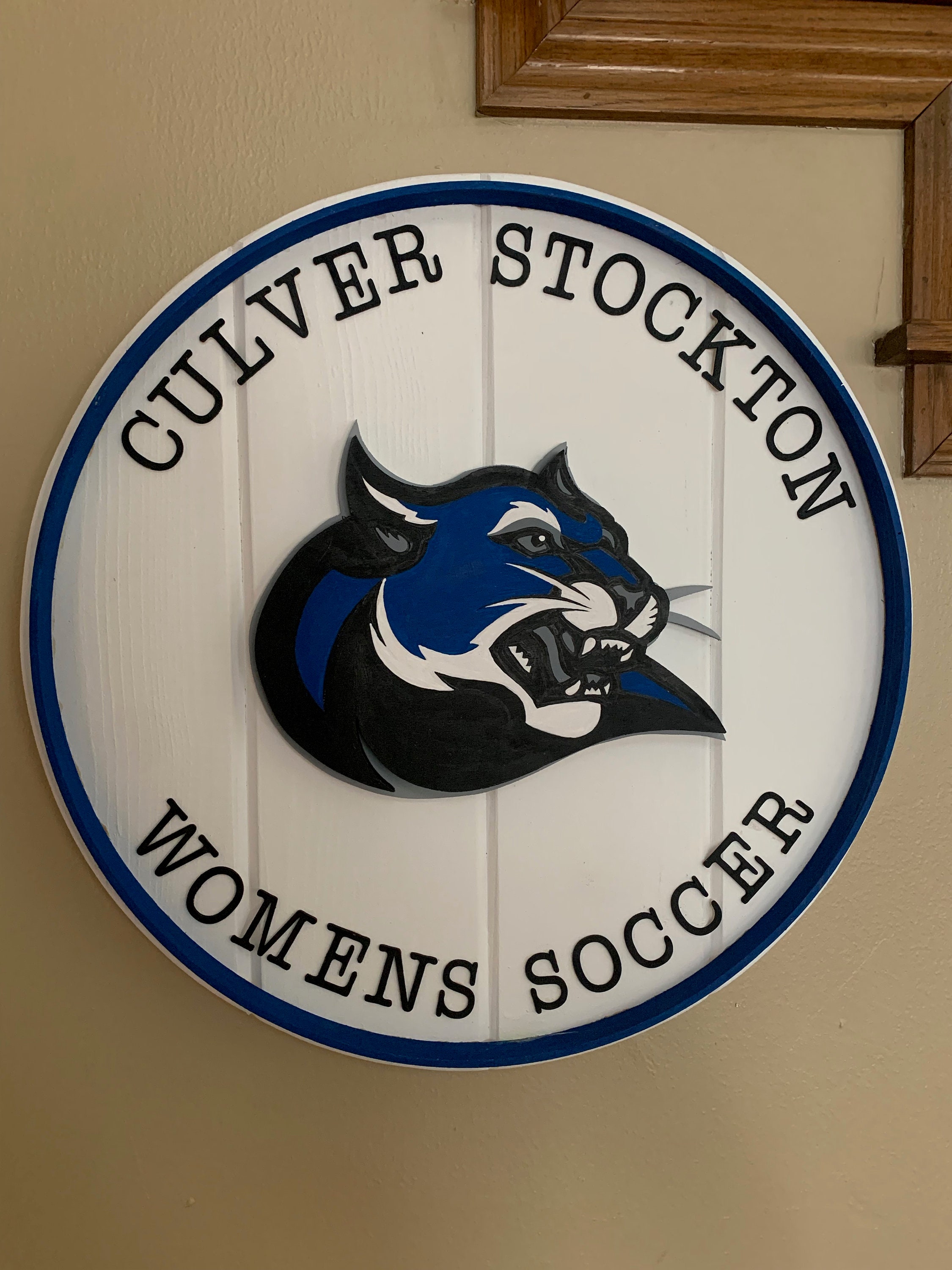 Handmade Culver Stockton Sports Sign Etsy UK