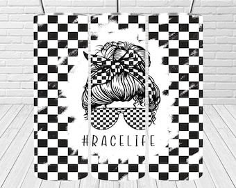 Race Life 20oz tumbler