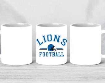 Lions Football 15oz mug