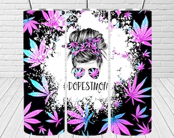 Dopest Mom 20oz Tumbler