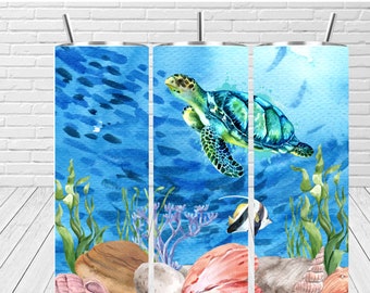 Sea Turtle  20oz tumbler