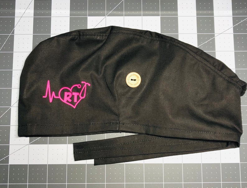 RT Respiratory Therapist Scrubs Caps Surgical Cap Etsy