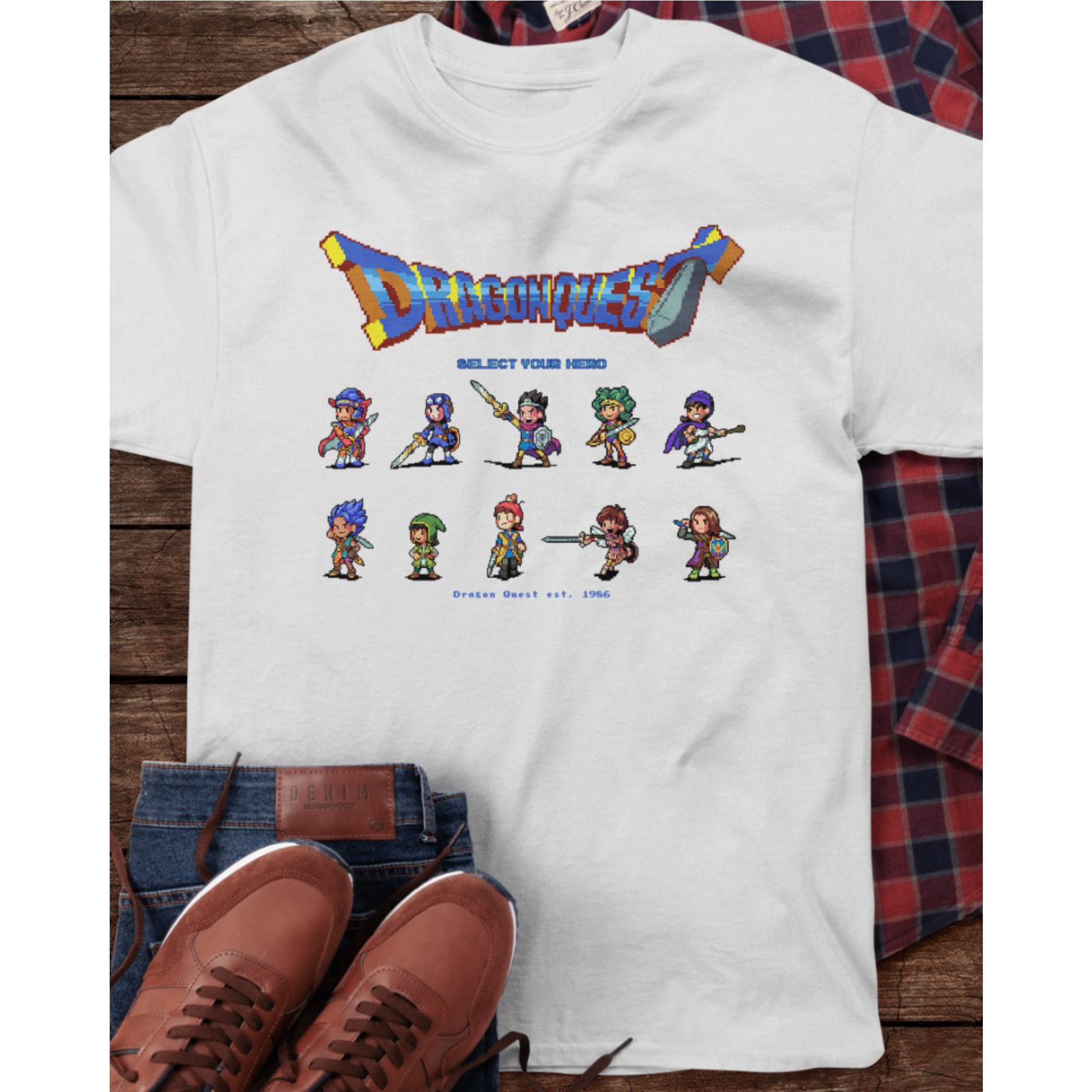 Dragon quest shirt Clearance
