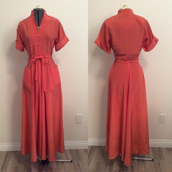 1940’s Maxan Robe / Dressing Gown