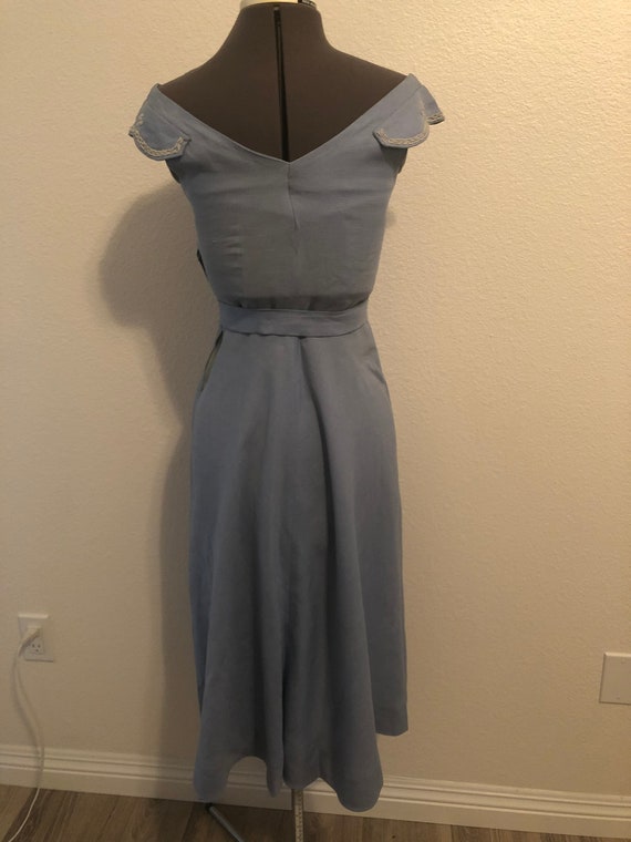 1950’s Linen Dress - image 5
