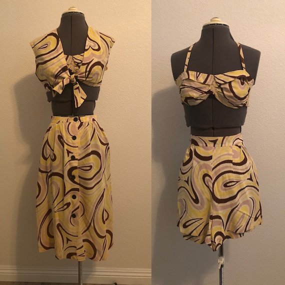 1940’s 4 piece Playsuit