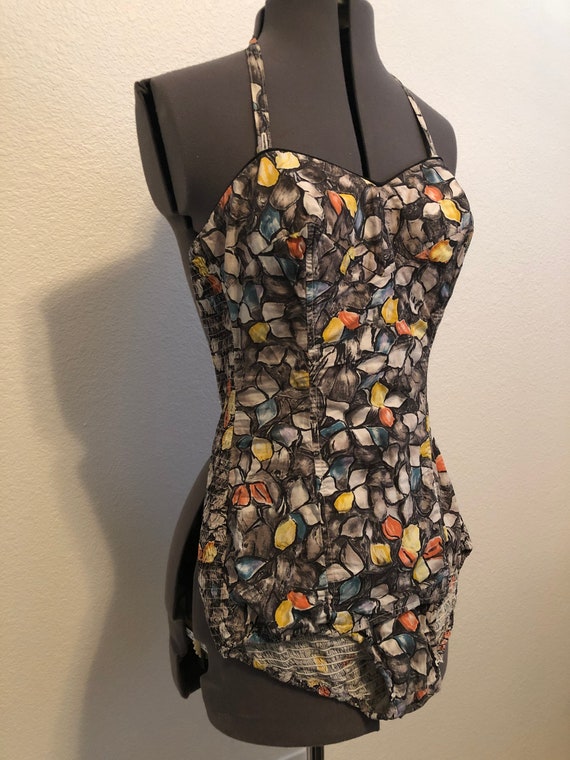 Vintage Mid Century Swimsuit - Gem