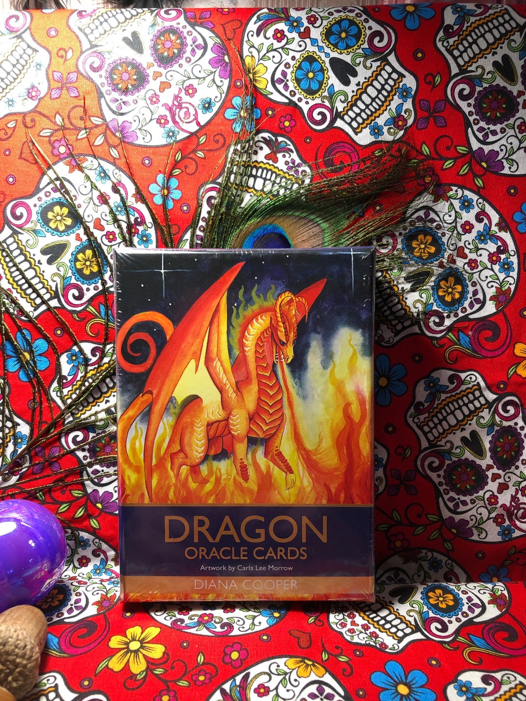 Dragon Oracle Deck and Guidebook. A 44card Deck W/beautiful