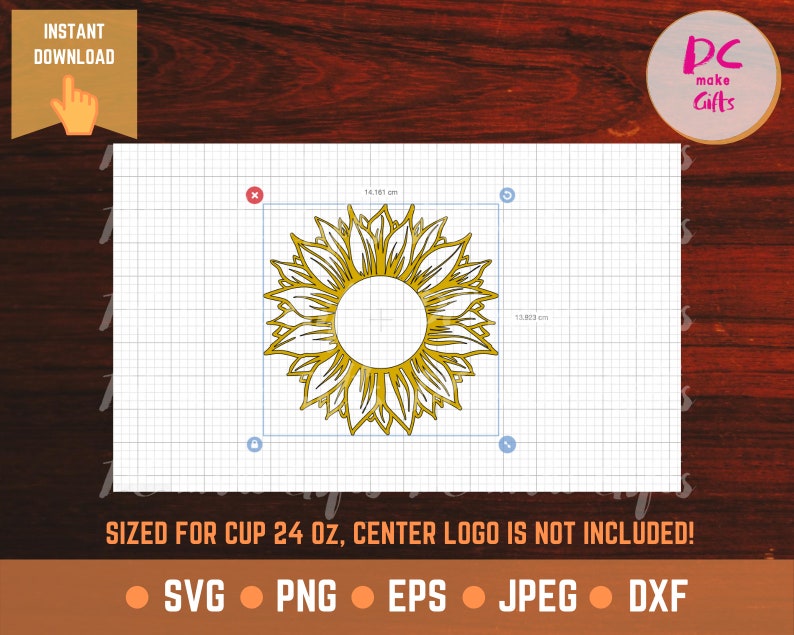 Free Free 129 Cricut Sunflower Starbucks Cup Svg SVG PNG EPS DXF File