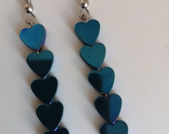 Pendientes de corazón , Pendientes llamativos, complementos originales, Pendientes con estilo, Pendientes de moda, Joyas minimalistas