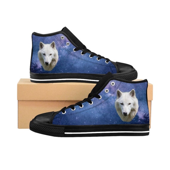 Men's High Top Wolf Shoes Men's High Top Wolf Shoes