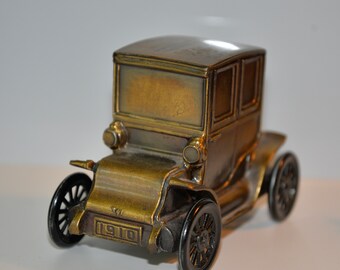 Brass Car Bank Etsy
