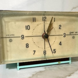 Vintage Sears Clock - Etsy