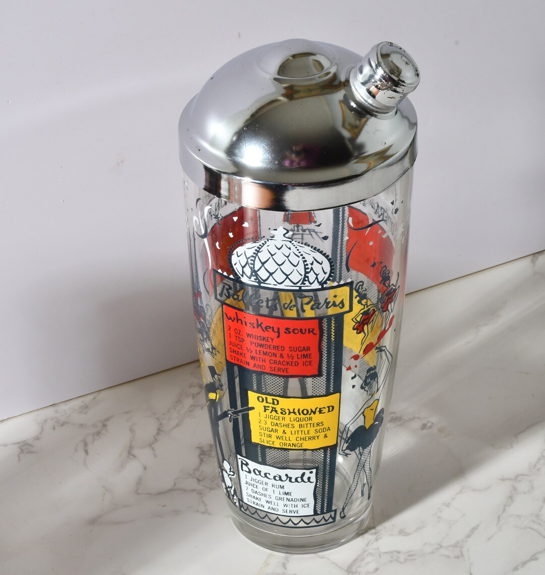 Moulin Shaker à martini en loupe de peuplier stabilisé rose