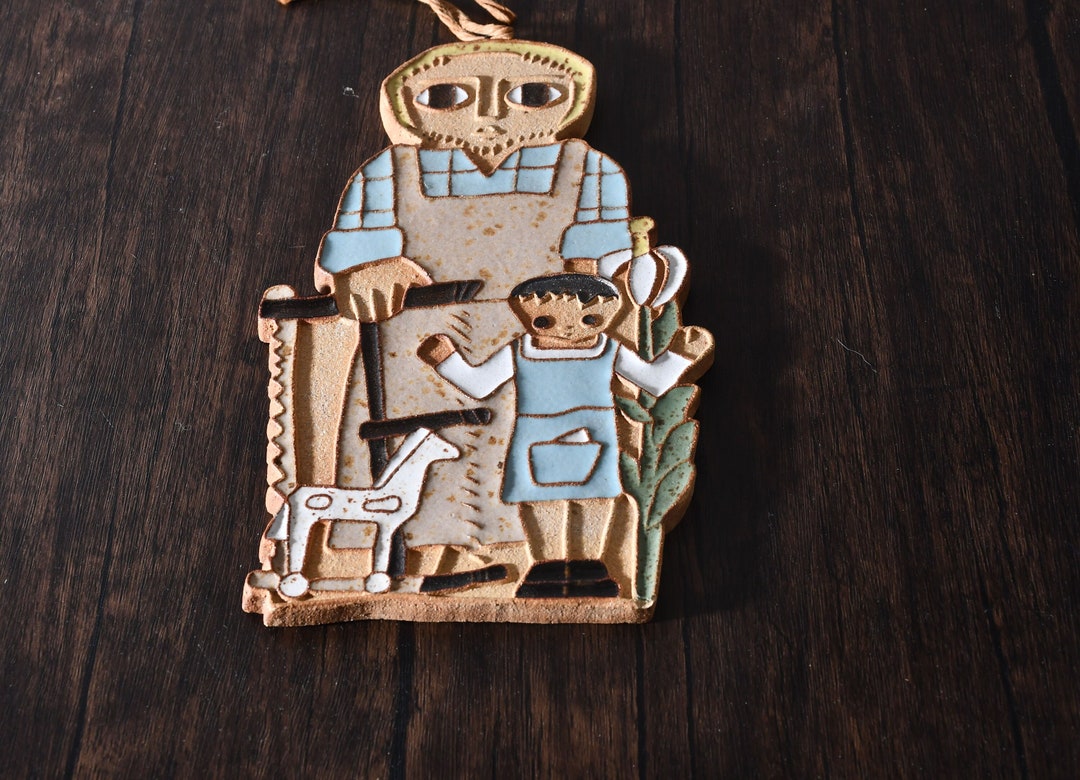 St Andrews Abbey Pottery Vintage Version of St. Joseph the Etsy