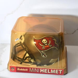 Vintage Tampa Bay Buccaneers Mini Helmet: 1997-2013 Riddell Replica