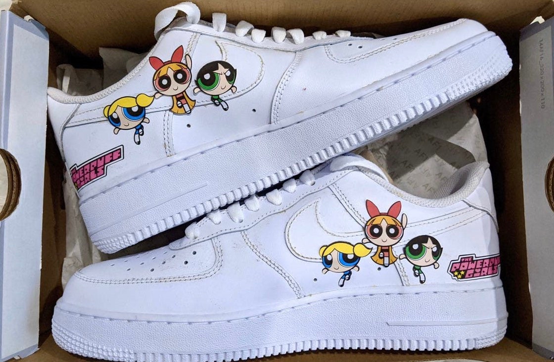 PowerPuff Girls Customize Air Force 1 Made to Order Etsy
