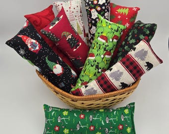 Christmas and Holiday Themed Cat Kickers made with or without catnip