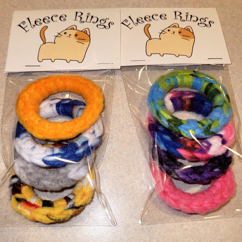 Paper Cat Toy Rings - Etsy