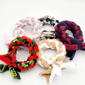 Fleece Ring Dog Toys