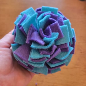 Fleece Ball Toys for Pets (4 Inches)