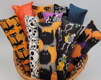Halloween Themed Cat Kickers made with or without catnip