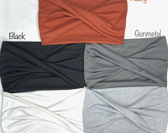 Soft NonSlip 6" Twist Headband