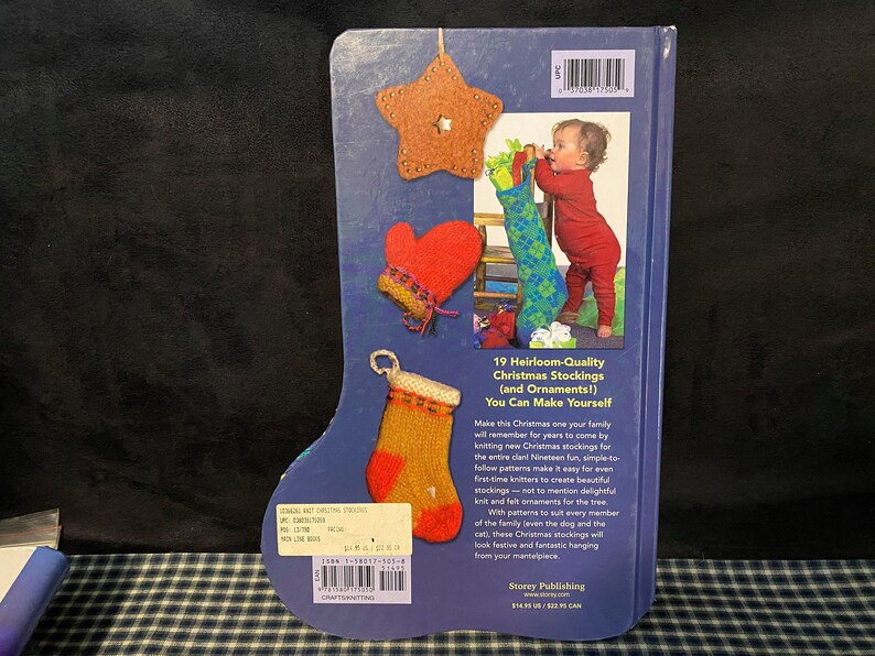 Knit Christmas Stockings!~by Gwen Steege~19 Patterns for Stocking/'s and Ornaments