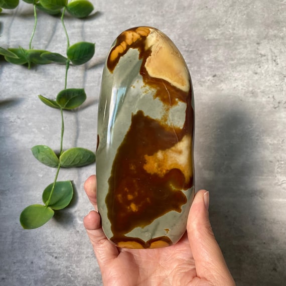 ポリクロームジャスパーフリーフォーム - Etsy 日本