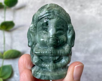 Talla de Jade Ganesha