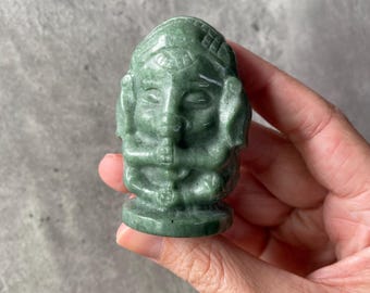Talla de Jade Ganesha