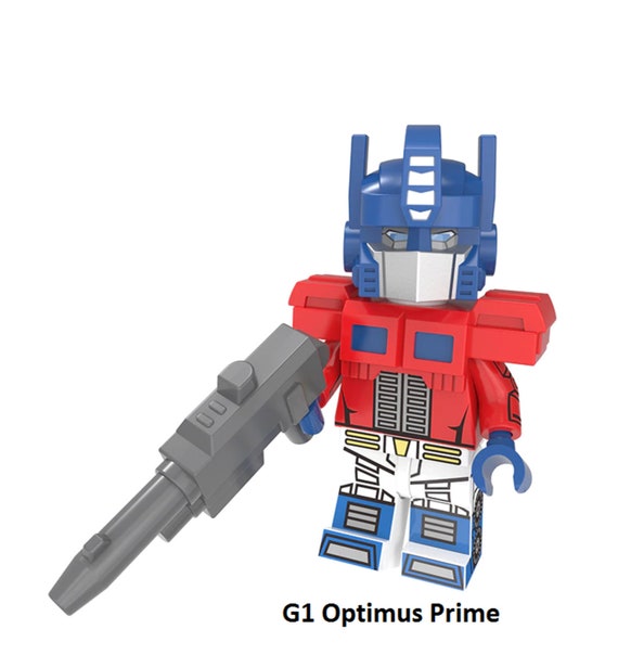 optimus prime minifigure