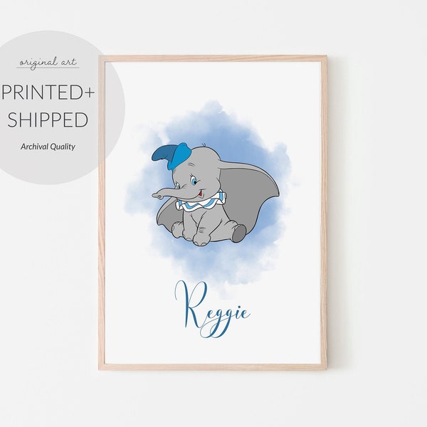 Dumbo Nursery Print Etsy