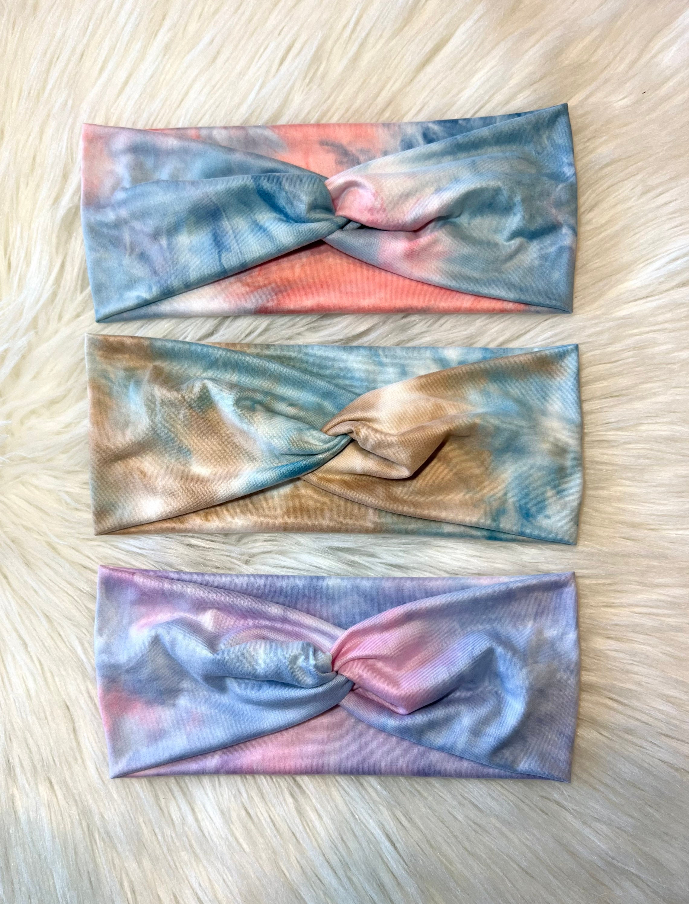 Tie dye shop headbands bulk