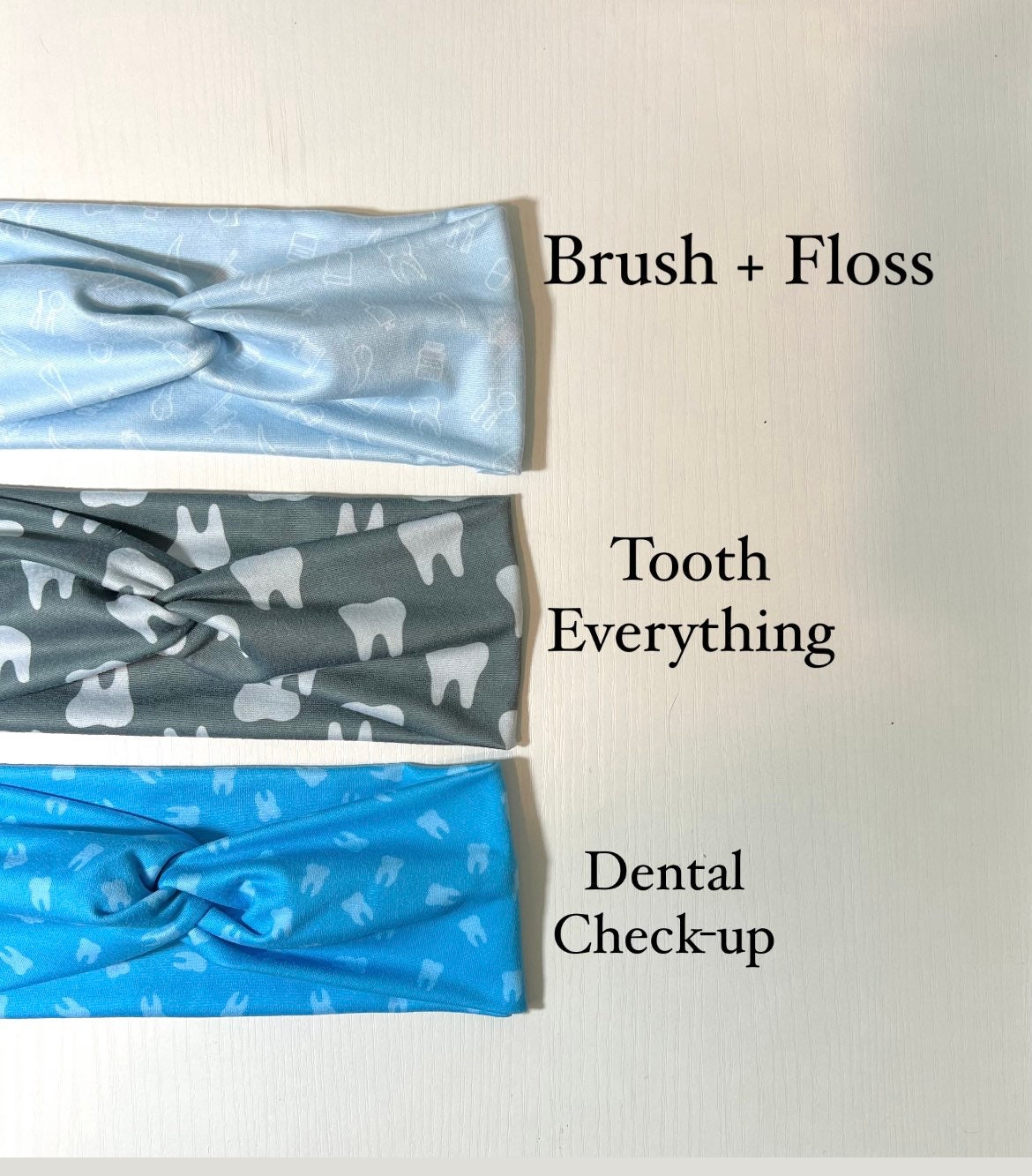 Dental Turban Style Headbands Boho Knotted Tooth Headband Etsy