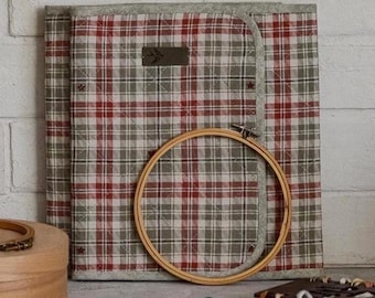 Bolsa para guardar aros de bordar: Organizador de punto de cruz de viaje Green Cell